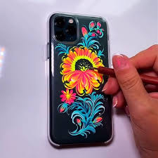Diy Flower Phone Case Video Phone Case Diy Paint Diy Phone Case Flower Phone Case