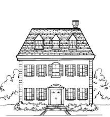 Coloriage Maisons 3 Coloriage Maison Coloriage Coloriage A Imprimer