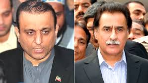 PMLN's Ayaz Sadiq leads the by poll against PTI's Aleem Khan