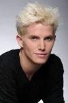 Dyed Mens Blonde Hair
