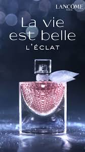 Lancome La Vie Est Belle Florale Eau De Toilette The Fragrance Of Happiness New La Vie Est Belle L Eclat From Lancome Paris Notes Of Iris Orange Blossom And Vanill Video Lancome Perfume Perfume Lancome Fragrance