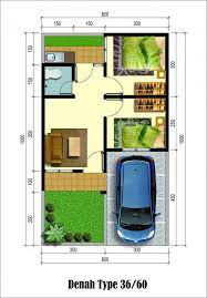 Rumah yang ditawarkan adalah type 36/60 dengan konsep rumah tumbuh, disain minimalis ditunjang dengan pencahayaan sempurna. Denah Rumah Denah Rumah Rumah