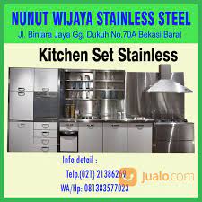 Mengerjakan untuk beberapa macam berbentuk kitchen set untuk area jakarta, bogor, depok, tanggerang selatan, bekasi, dan read more jasa kitchen set stainless steel murah serpong 0812.9480.0847. Kitchen Set Stainless Bekasi Jualo