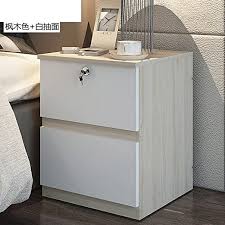 Ewygfrfvqas Small Locker With Drawer Simple Bedside Table Bedside Locker Bedroom Side Cabinet Bedroom Table F In 2020 Furniture Small Lockers Simple Bedside Tables