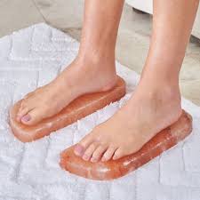 Himalayan Salt Crystal Detox Blocks Set Of 2 Himalayan Salt Crystals Himalayan Salt Foot Detox