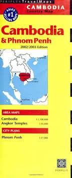 Amazon Cambodia Phnom Penh Travel Map 2nd Edition Comprehensive Country Maps Periplus Editors World