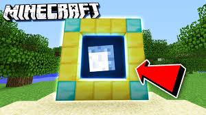 How To Make A Portal To The Moon In Minecraft Youtube