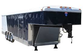 When ordering, you will be charged the deposit only. I 8 1 2 Wide Gooseneck Fifth Wheel Johnson Trailer Co