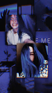 Official page of billie eilish. Billie Eilish Blue Wallpapers Wallpaper Cave