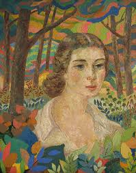 The Woods (Portrait of Frances Strain), Fred Biesel