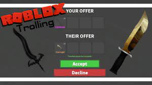 Nik's scythe is a blue reskin of batwing. Roblox Corrupt Knife Troll Kiraberry Zachary Youtube