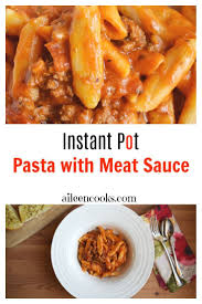 Pressure Cooker Baked Ziti Recipe Instant Pot Dinner Recipes Pasta With Meat Sauce Instant Pot Pasta Recipe
