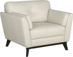 Sofia Vergara Gabriele Buff Leather Chair White Leather Chair Affordable Leather Chair Leather Sofa Decor