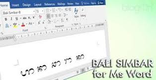 Sebelum Anda Mengunduh Dan Menggunakan Font Bali Simbar Pada Ms Word Atau Aplikasi Writer Untuk Komputer Ada Baiknya Anda Mengeta Pengetahuan Aplikasi Menulis