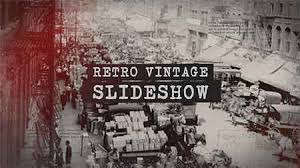Here is a modern digital slideshow for your project! Retro Vintage Slideshow After Effects Template 20935728