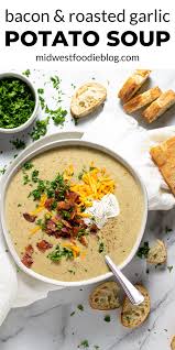 Creamy Roasted Potato Soup Recipe In 2020 Potato Soup Family Dinner Recipes Soup Recipes