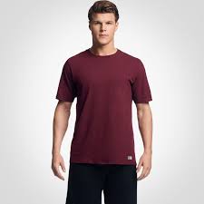Mens Cotton Performance T Shirt Russell Athletic