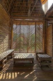 Faire Rideaux Architecture En Bambou Construction Maison Modele Architecture