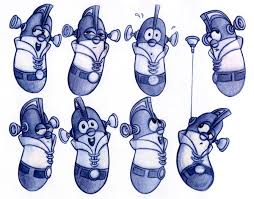 This below coloring image height & width is about 600 pixel x 776 pixel with approximate file size for around 90.60 kilobytes. Larry Boy Veggietales Wiki Fandom