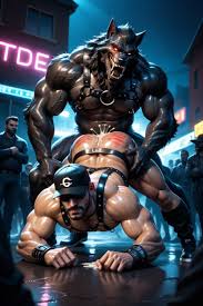 Neon, Free Use Man, Thick AI Gay Porn