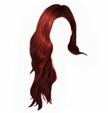 Red Hair Png Hair Png Chibi Hair Anime Hair