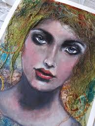 Inner Soul Portrait By Nanda Boukes Www Nandasartjourney Com Www Facebook Com Groups Sacredsoulart Www Facebook Com Groups Lilmisspdes Soul Art Art Amazing Art