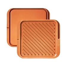 Gotham Steel Double Sided Griddle And Grill Pan Domestify