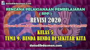 Sebagaimana kita ketahui bersama bahwa guru ten. Rpp 1 Lembar Kelas 5 Tema 9 Sd Mi Kurikulum 2013 Revisi 2020 Tahun Pelajaran 2021 2022 Datadikdasmen Com