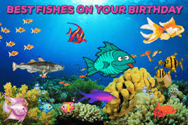 My crazy, loving, caring, and fun little sister, life without you would have been a crazy twister. Gif Birthday Fishes Best Fishes Best Wishes Animated Gif On Gifer By Bludsinger