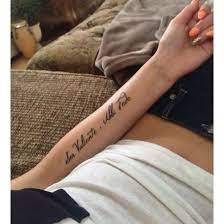 Ser Valiente Be Brave Spanish Abbi Fede Have Faith Italian My Nationalities Brave Spanish Faith Itali Small Tattoos Meaningful Tattoos Tattoo Quotes