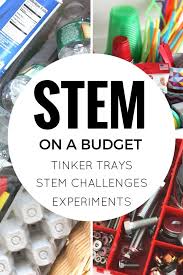 How To Put Together Inexpensive Stem Ideas Kids Stem Activities Kindergarten Stem Preschool Stem