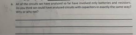 Maybe you would like to learn more about one of these? 6 All Of The Circuits We Have Analyzed So Far Have Chegg Com