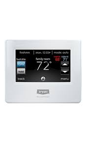 If the lock feature is active in your device, then you can see a locked padlock picture on display . Connex Control Controls Thermostats Bryant