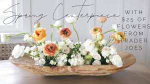 Don't worry if you're still working on your green thumb because these plants are cheap enough to offer room for some even include their own cute planters. 25 Trader Joes Spring Flower Centerpiece Youtube