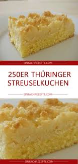 250er Thuringer Streuselkuchen Streusel Kuchen Streuselkuchen Streuselkuchen Rezept