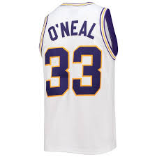 Men's Original Retro Brand Shaquille O'Neal White LSU Tigers Alumni  Commemorative Classic Basketball Jersey