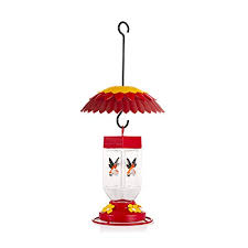 Hummerdome features a hummingbird feeder and a protective dome over the feeder. Bird Feeder Weather Guard Ant Moat Keep Ants Off Hummingbird Feeder Red Weather Dome Bird Feeder Dome Cover Sun Keep Nectar Quality Prevent Snow Cover Hummingbird Feeders For Outdoors 8 Inch Pricepulse