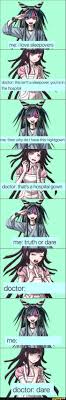 Doctor This Isn T A Sleepover You Re In The Hospital Ifunny Danganronpa Funny Danganronpa Danganronpa Memes