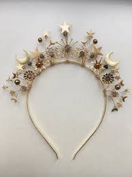 Zodiac Headband 1628 Mignonne Handmade Wedding Accessories Hair Jewelry Handmade