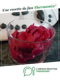 Sorbet Betterave Concombre Recette Recette Sorbet Thermomix Recette