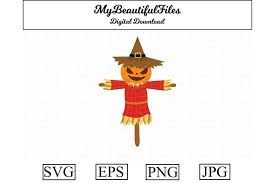 No physical product will be shipped. Scarecrow Svg Cute Halloween Svg Eps Png And Jpg 844701 Illustrations Design Bundles