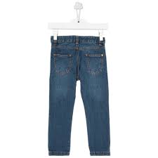 Calca Jeans Infantil Masculina Com Rasgado Azul Marinho Paoladavinci Mobile