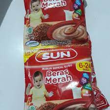 Sedangkan untuk rekomendasi tepung beras bayi terbaik adalah bubur bayi sun. Jual Bubur Bayi Sun Beras Merah 1 Renceng Kota Bandung Toko Sugaw Tokopedia