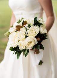 Classic South Carolina Wedding By Olivia Griffin Southern Weddings Magnolias Wedding Bouquet Magnolia Wedding Magnolia Leaves Wedding