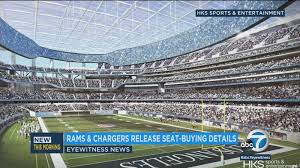 Rams Chargers Ready To Sell Best Seats At New Stadium