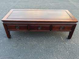 Offered in round, square, and rectangular designs and in rich, dark, medium, or light cherry color stains, with. Antique Chinese Chippendale Rosewood Coffee Table At 1stdibs