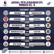 Jangan ketinggalan tayangan livescorenya hanya di ligaolahraga.com, berikut jadwal pertandingan bola hari ini yang kami rangkum dari semua pertandingan di seluruh dunia. Semuanya Bola On Twitter Seterusnya Jadual Perlawanan Epl Pada Hari Ahad Ikuti Liputan Perlawanan Bersama Kami Semuanyabola