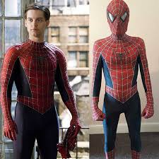 Tobey maguire & kirsten dunst(spiderman 1,2,3 ). Sam Raimi Tobey Maguire Spiderman Superhero Peter Park Cosplay Costume Far From Home 3d Print Spandex Zentai Suit