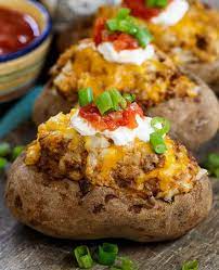 16 Baked Potato Recipes To Drool Over Homemade Recipes Ground Beef Recipes Easy Recipes Baked Potato Recipes