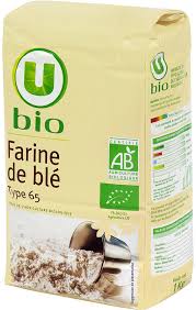 Farine De Ble T65 Bio U 1 Kg